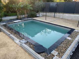 Margelle de piscine Bluestone 60/30/3cm bord arrondi